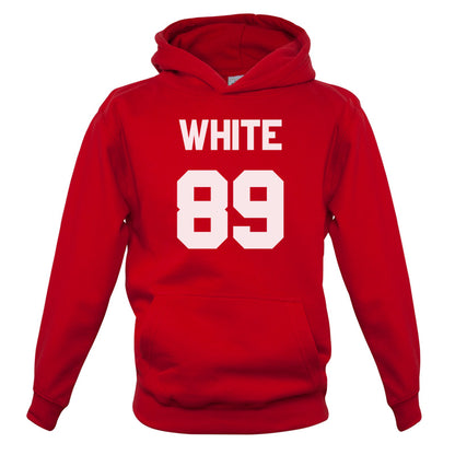 White 89 Kids T Shirt
