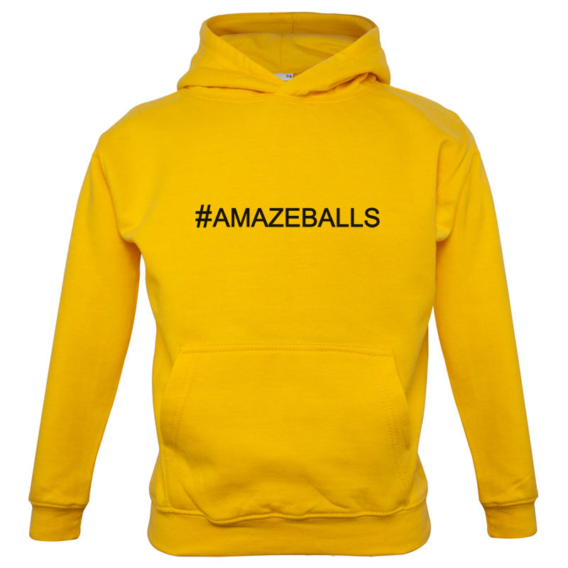 #Amazeballs (Hashtag) Kids T Shirt
