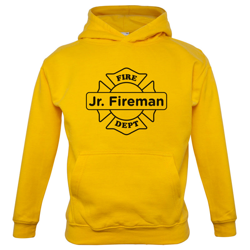 Jr Fireman Kids T Shirt