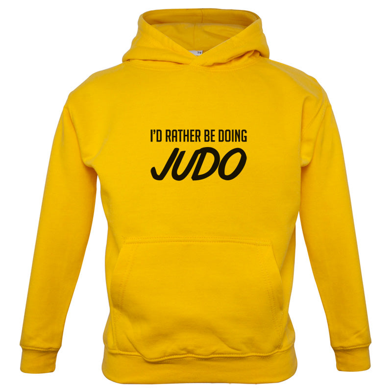 I'd Rather Be Doing Judo Kids T Shirt