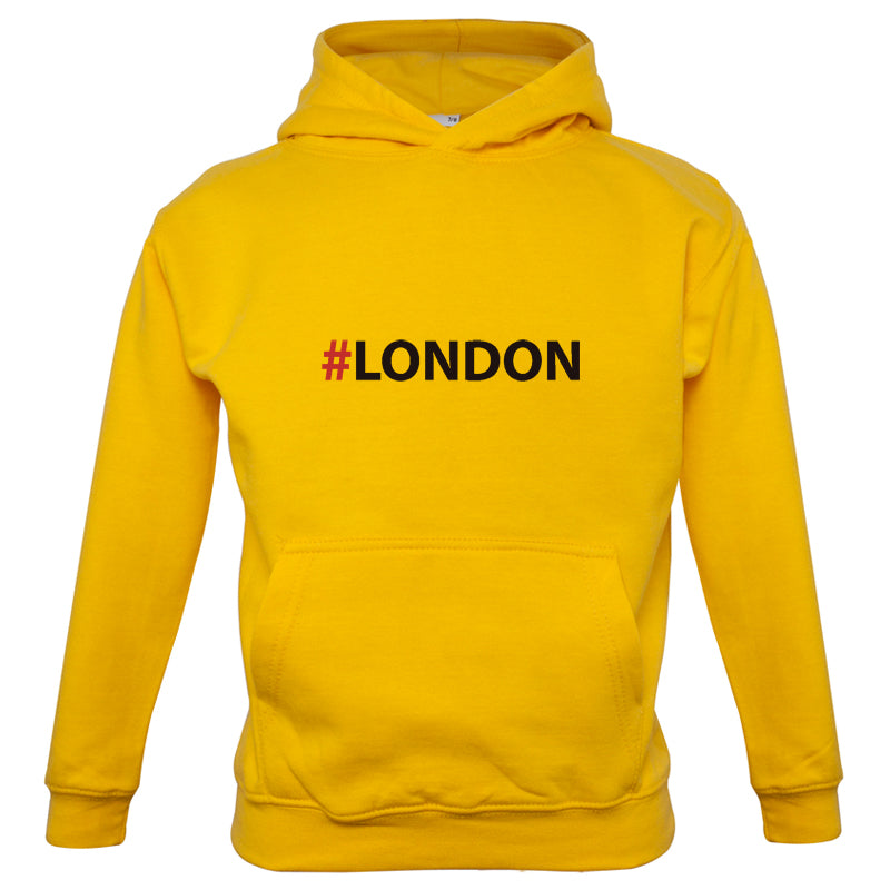 Hashtag London Kids T Shirt