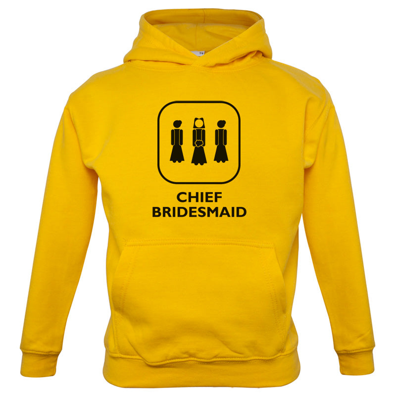 Chief Bridesmaid Kids T Shirt