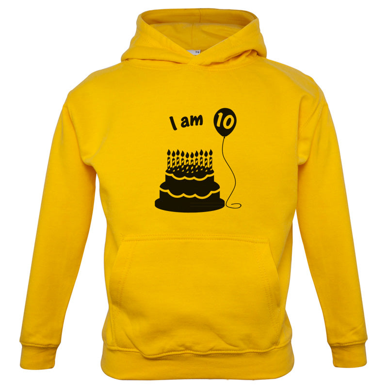 I Am 10 Kids Birthday T Shirt