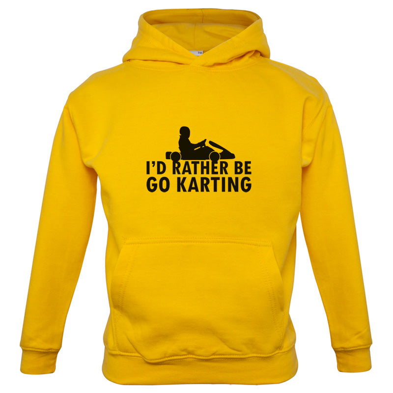 I'd Rather Be Go Karting Kids T Shirt