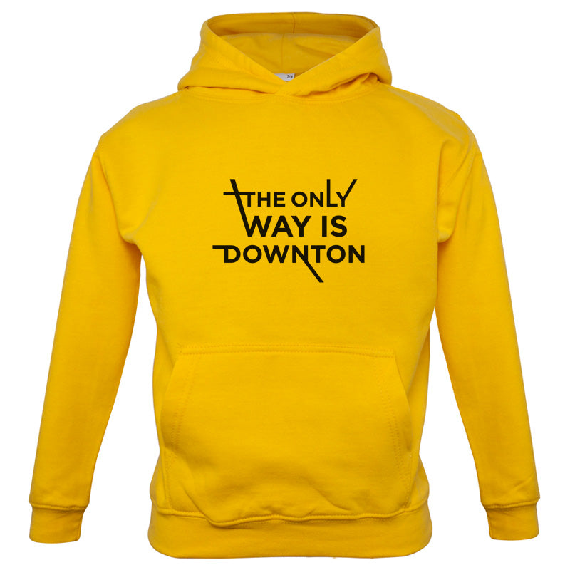 The Only Way Is Downton Kids T Shirt