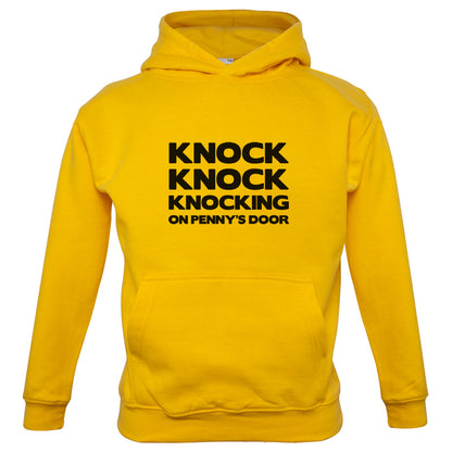 Knock Knock Knocking On Penny's Door Kids T Shirt