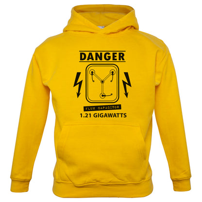 Danger Flux Capacitor Kids T Shirt