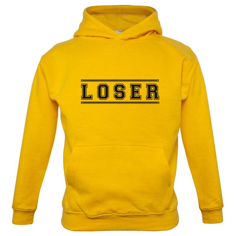 Loser College Font Kids T Shirt