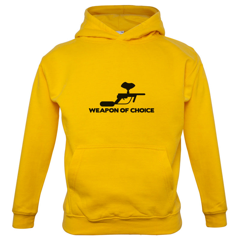 Weapon Of Choice Paintball Kids T Shirt