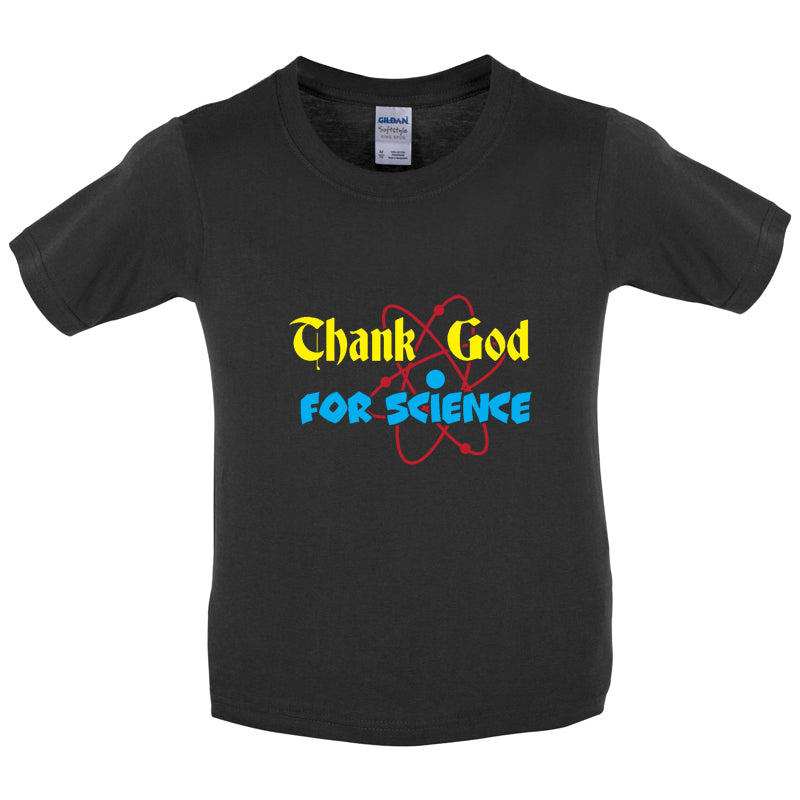 Thank God For Science Kids T Shirt