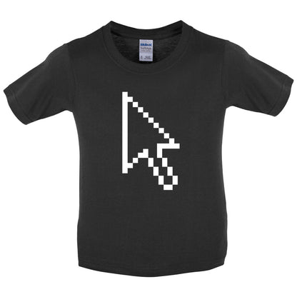 Mouse Pointer (Pixel) Kids T Shirt