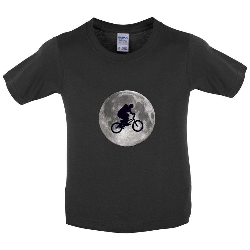 BMX Moon Kids T Shirt