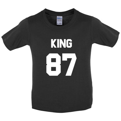 King 87 Kids T Shirt