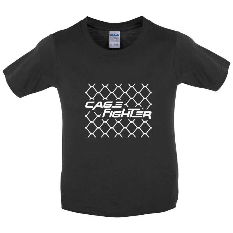 Cage Fighter Kids T Shirt