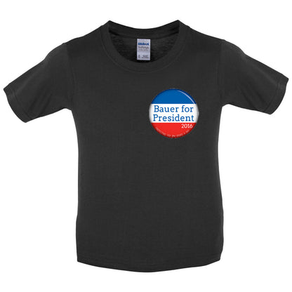 Bauer For President Kids T Shirt