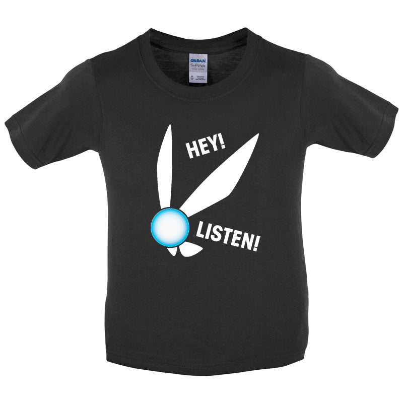 Navi Hey Listen Kids T Shirt