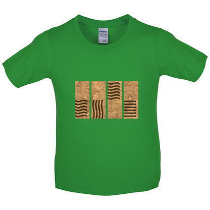 4 Element Stones Kids T Shirt