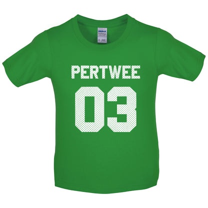 Pertwee 03 Kids T Shirt