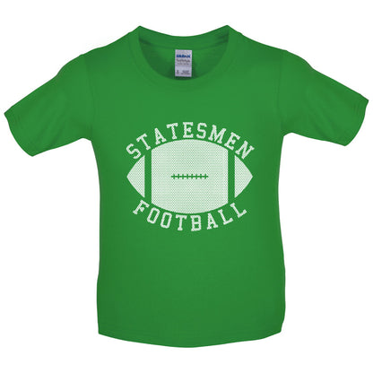 Statesman Football Kids T Shirt