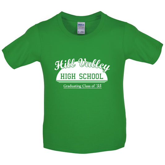 Hill Valley High School 1955 Kids T Shirt