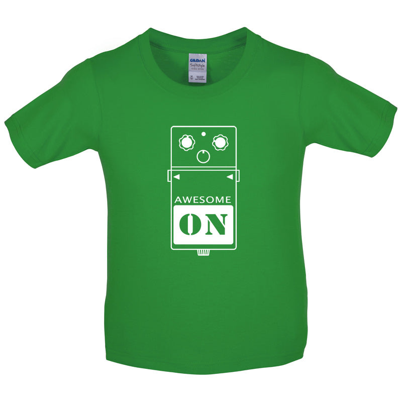 Guitar Pedal Kids T Shirt