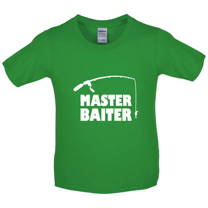 Master Baiter Kids T Shirt