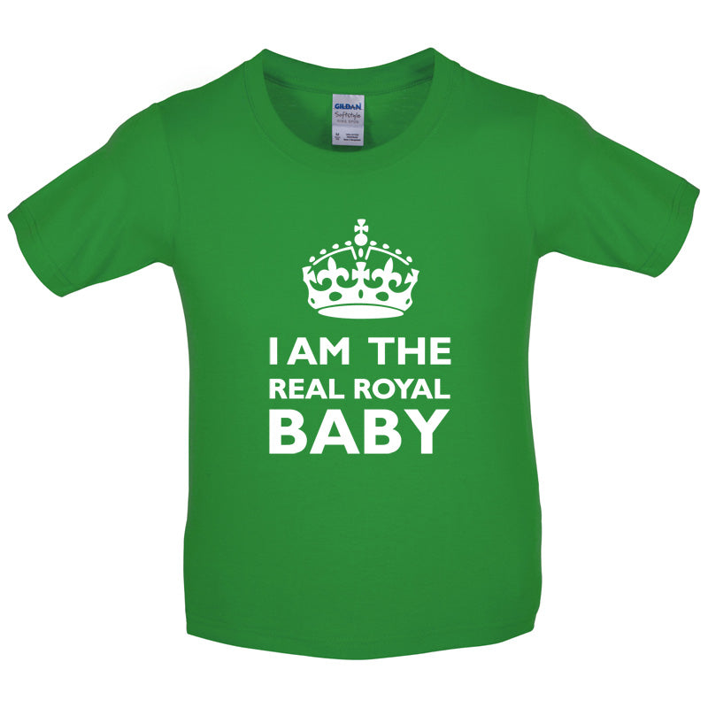 I Am The Real Royal Baby Kids T Shirt