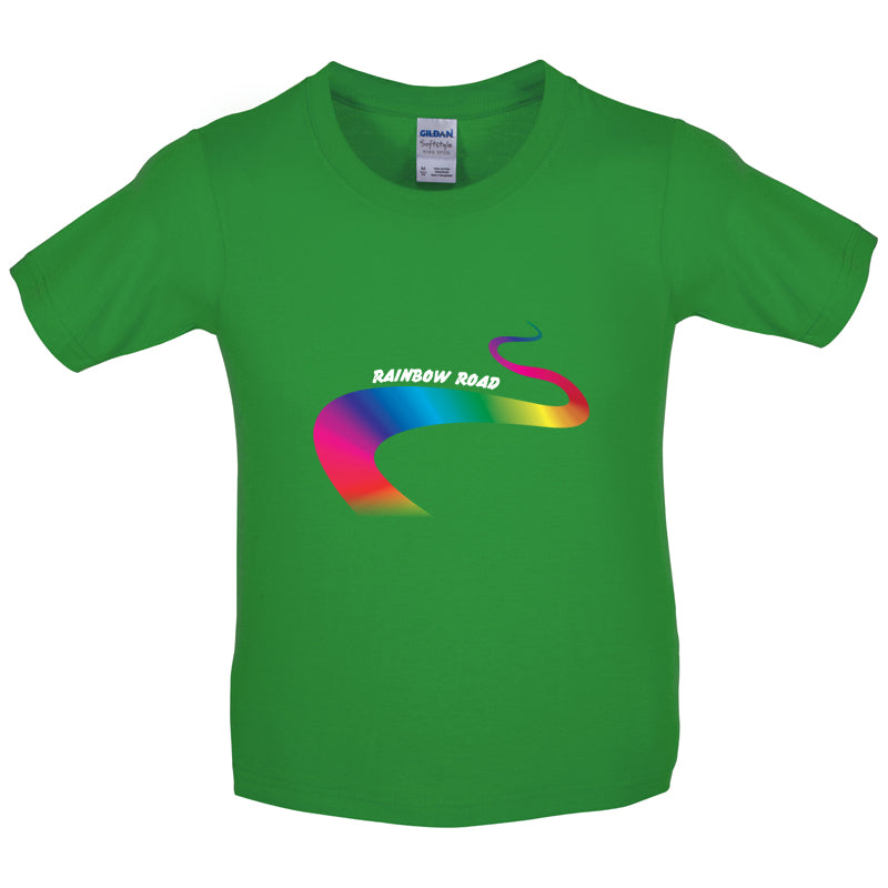 Rainbow Road Kids T Shirt