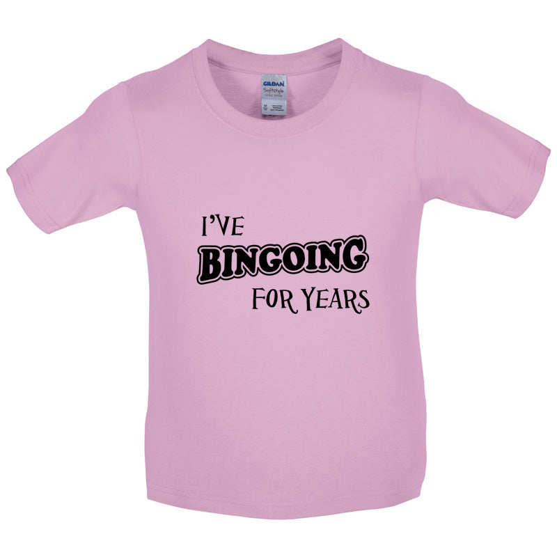 I've Bingoing For Years Kids T Shirt