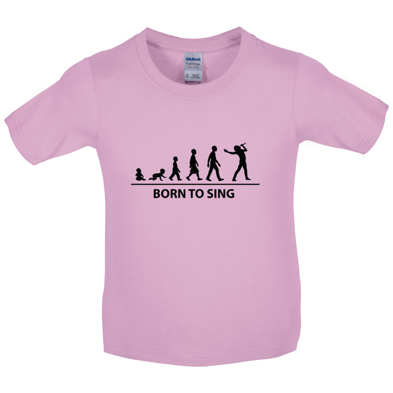 Born to Sing Kids T Shirt