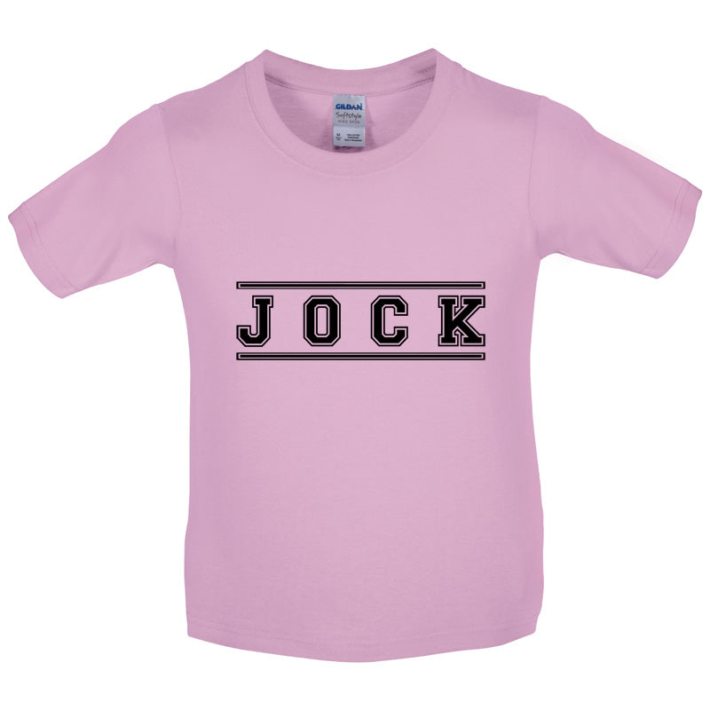 Jock (College Style) Kids T Shirt