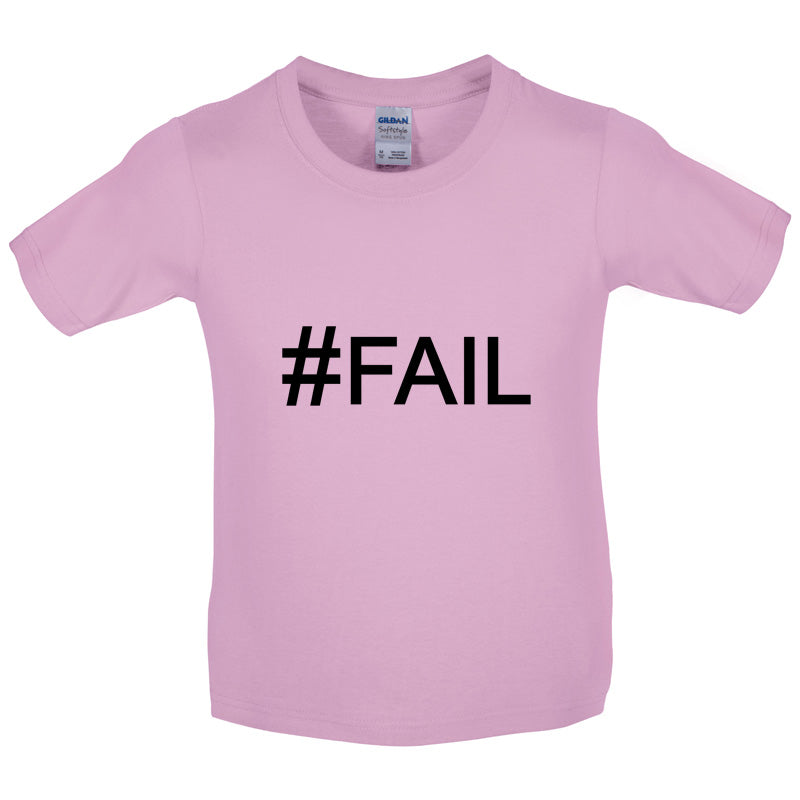 #Fail (Hashtag) Kids T Shirt