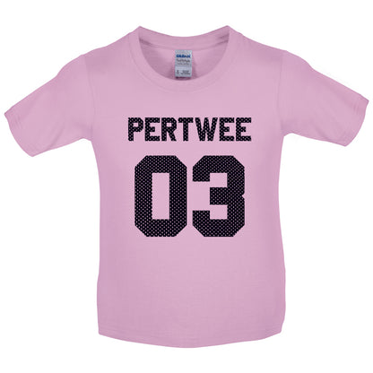 Pertwee 03 Kids T Shirt