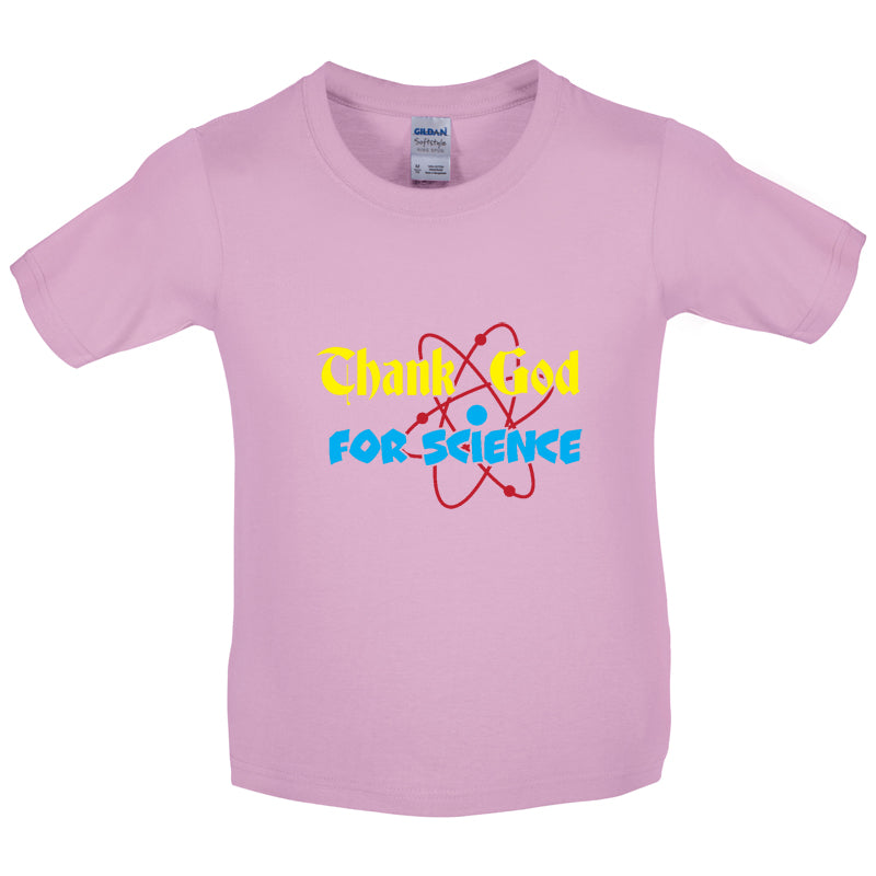 Thank God For Science Kids T Shirt