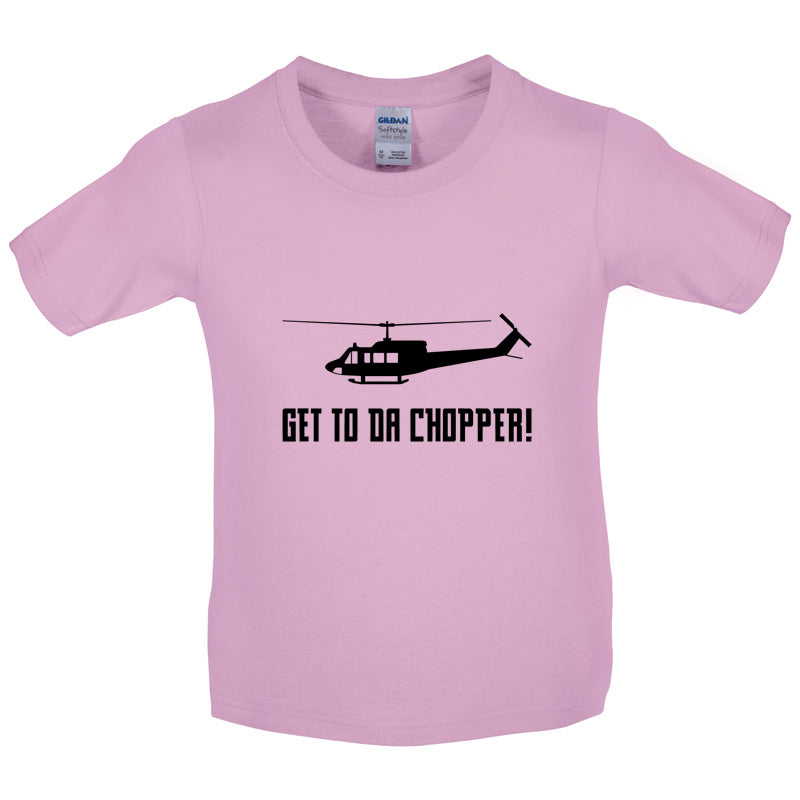 Get To Da Chopper Kids T Shirt