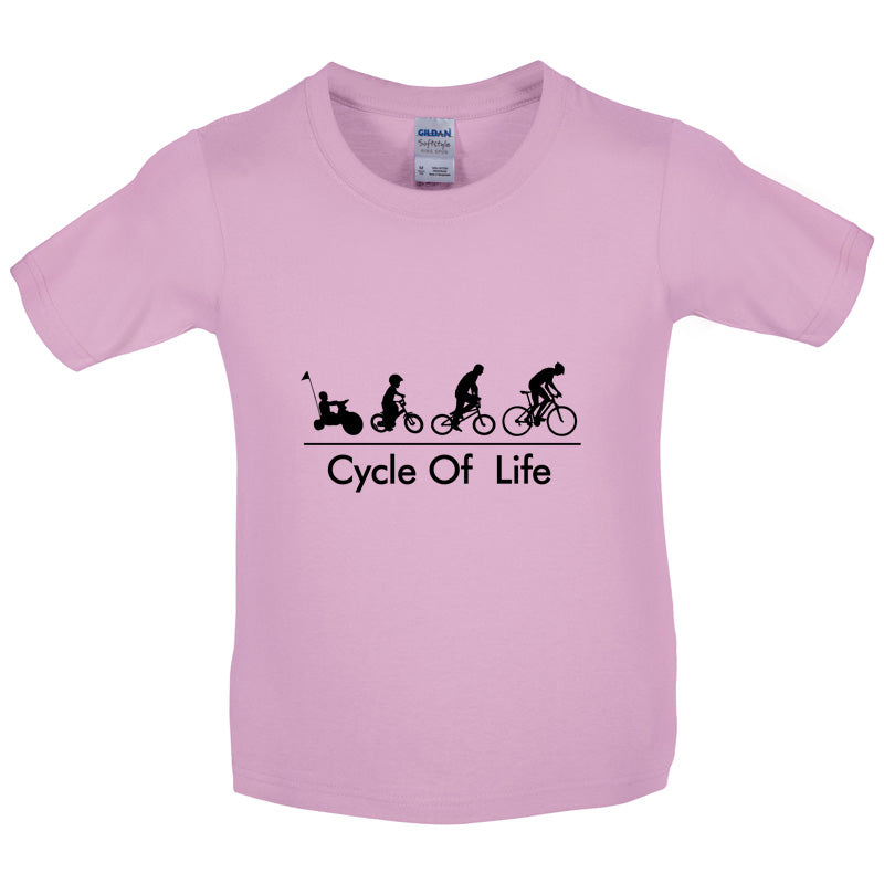 Cycle of Life Kids T Shirt