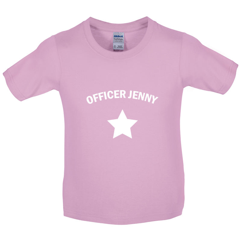 Officer Jenny Kids T Shirt