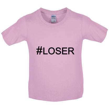 #Loser (Hashtag) Kids T Shirt