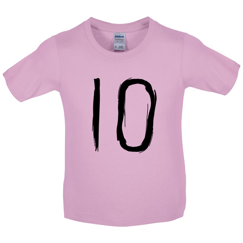 Paint Brush 10 Kids T Shirt