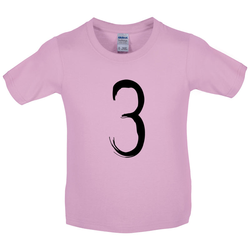 Paint Brush 3 Kids T Shirt