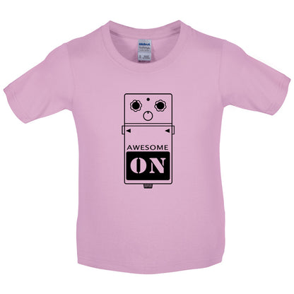 Guitar Pedal Kids T Shirt