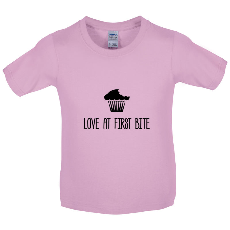 Love At First Bite Kids T Shirt