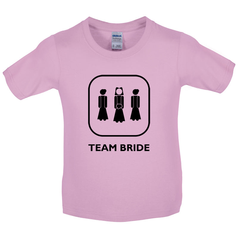 Team Bride Kids T Shirt