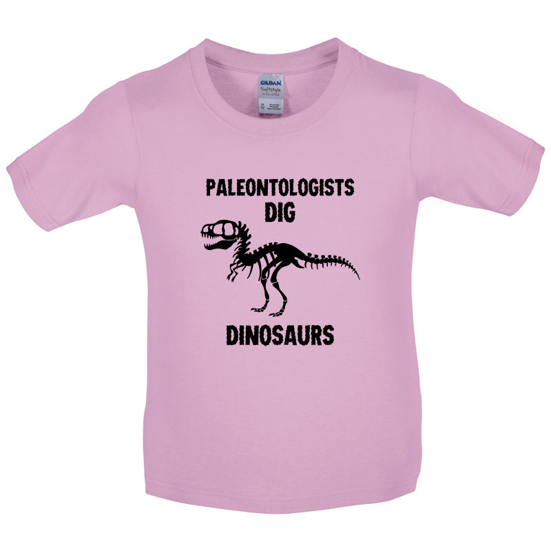 Paleontologists Dig Dinosaurs Kids T Shirt