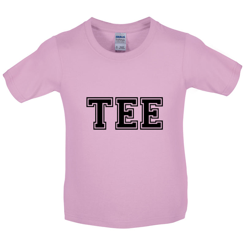 Tee College Style Kids T Shirt