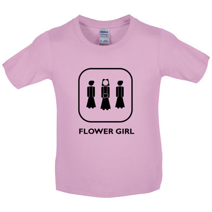 Flower Girl Kids T Shirt