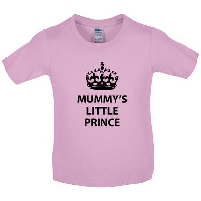 Mummy's Little Prince Kids T Shirt