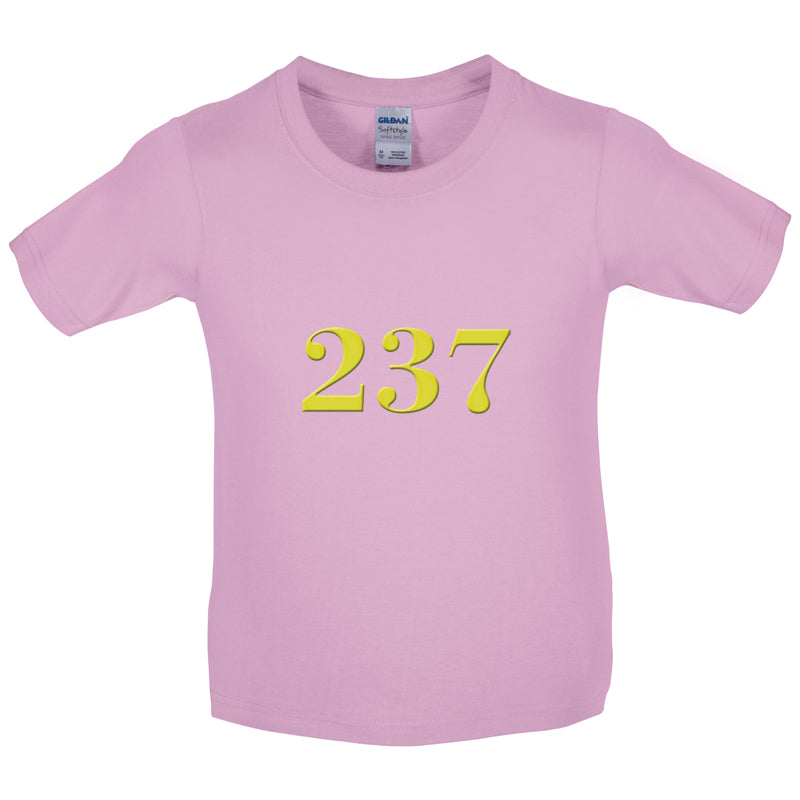 237 (Colour) Kids T Shirt