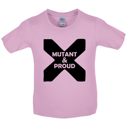 Mutant And Proud Kids T Shirt