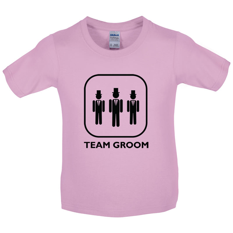 Team Groom Kids T Shirt